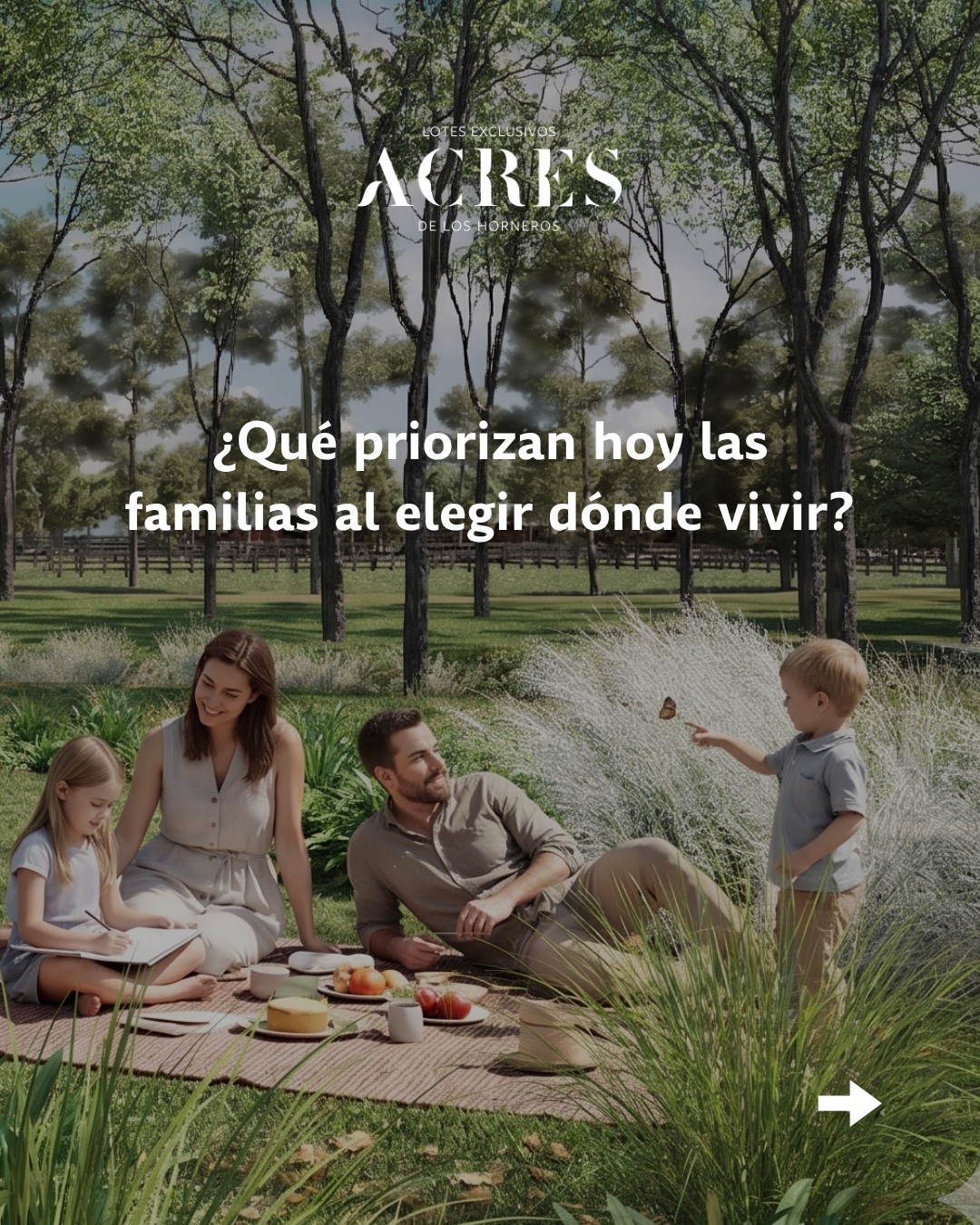 🌿 Elegir dónde vivir también es entender qué ofrece cada lugar.  Acres reúne ubicación estratégica, entorno natural, diseño cuidado y una propuesta pensada para el día a día.  Un barrio privado de solo 80 lotes, que prioriza la tranquilidad, la conexión y la calidad de vida. 🏡