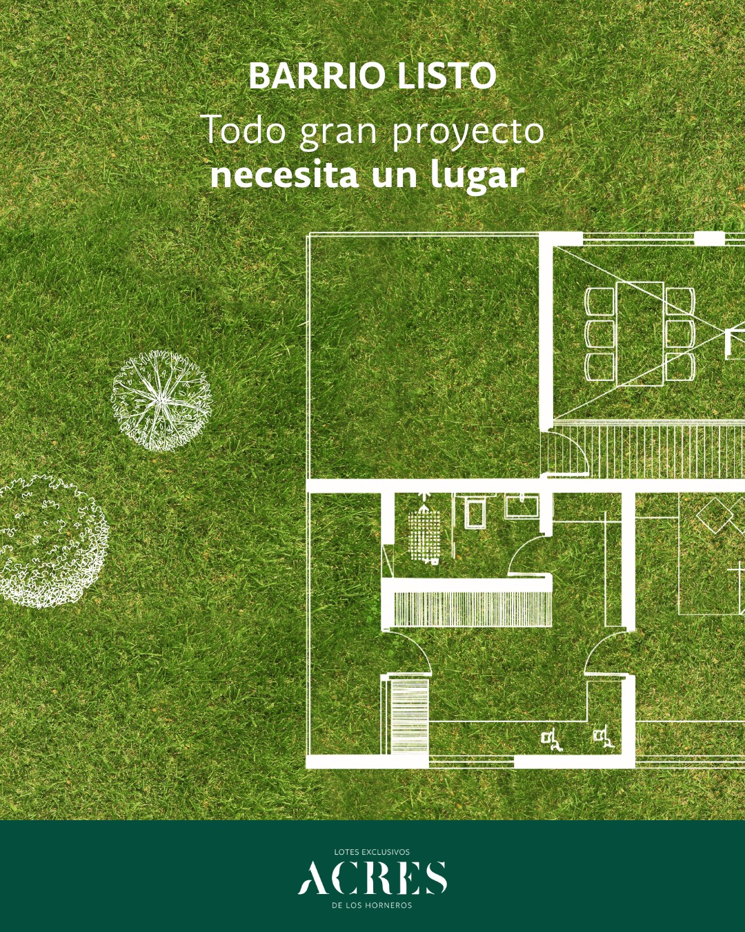 📍 Lotes desde 800 m² en una ubicación estratégica, al inicio de Camino de los Horneros.  El lugar para dar el primer paso hacia tu próximo proyecto ya está listo. ¡Vení a conocerlo!  📲 Contactanos y te brindamos toda la información: 094 464 351